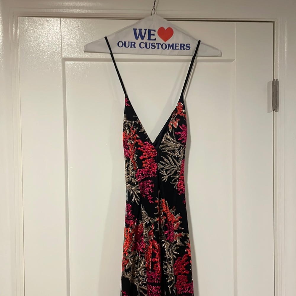 Maxi dress open back